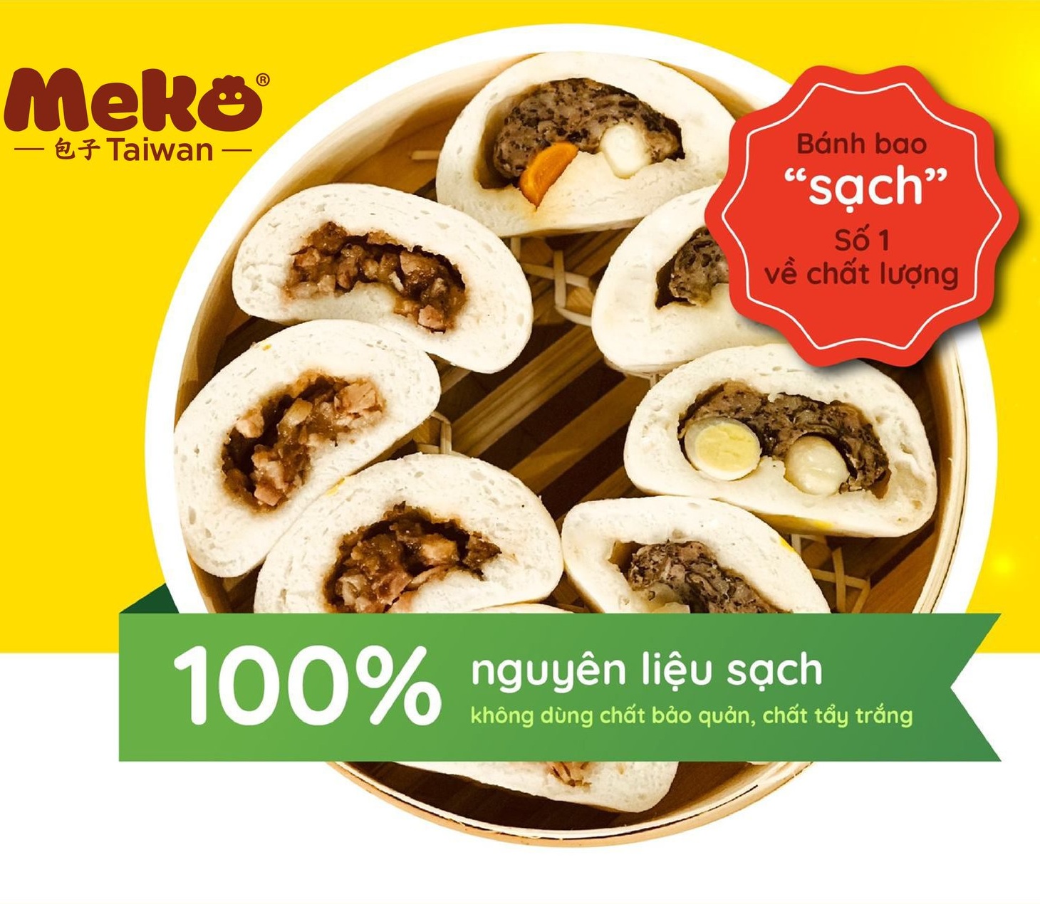 Bánh bao Nghệ nhân Meko